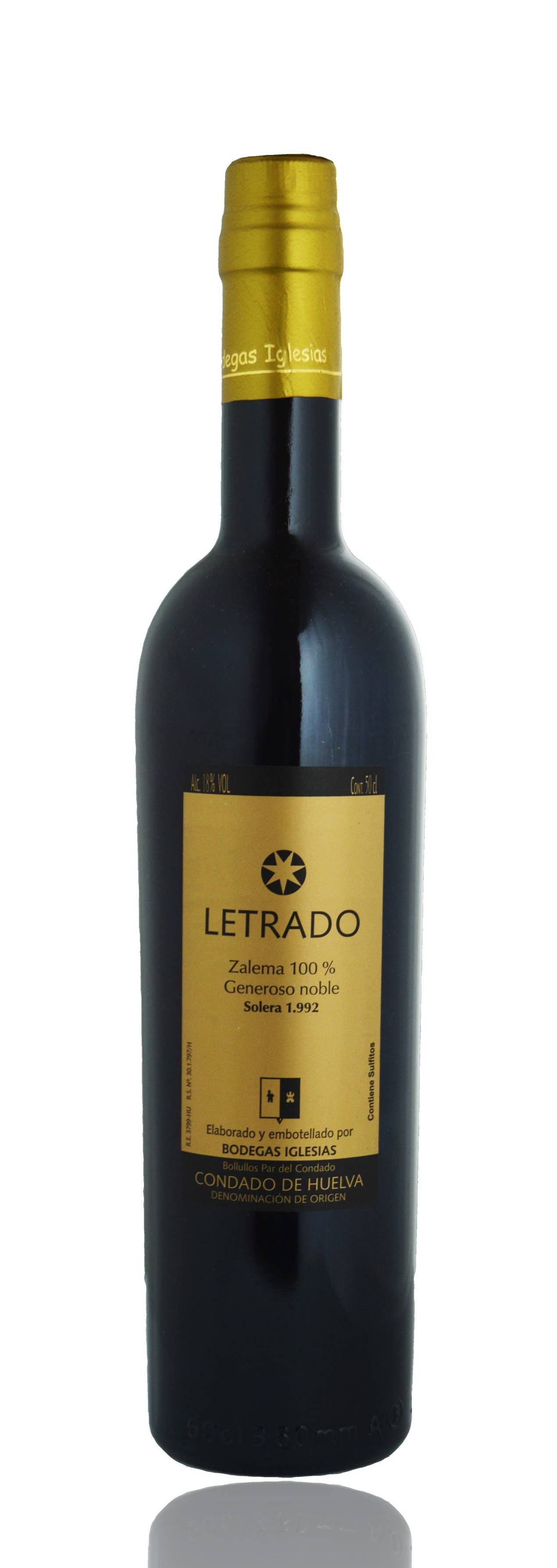 Botella Letrado Oloroso Condado Viejo