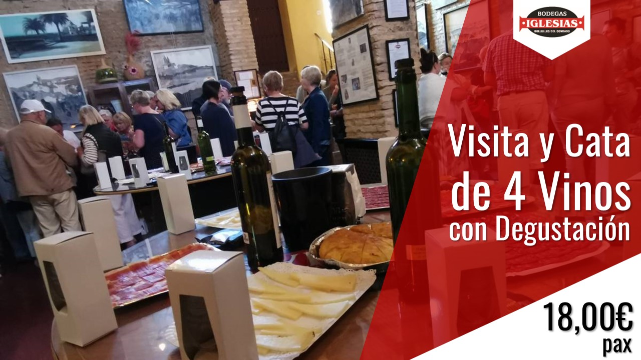 Visita y Cata con Cuatro Vinos y Degustación en Bodegas Iglesias